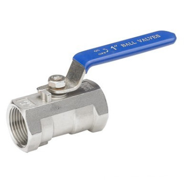 1PC Ball Valve with Screw Ends, Reduce Port, 1000wog